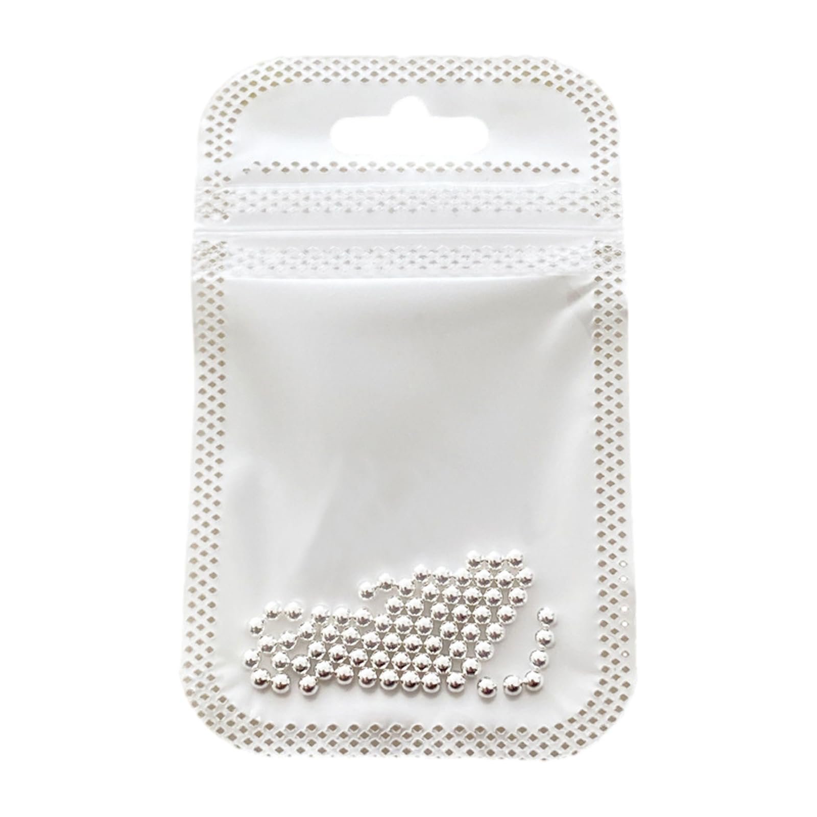 Мікробісер для нігтів Металеві кульки для декору нігтів, фото №4