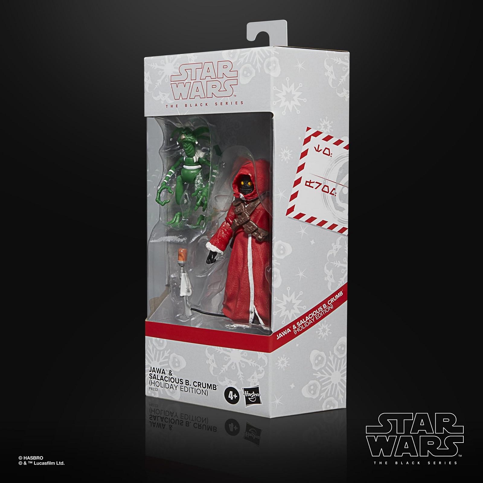 Фігурки Jawa & Salacious B. Crumb Star Wars The Black Series Holiday Edition, 15,24 см, фото №3