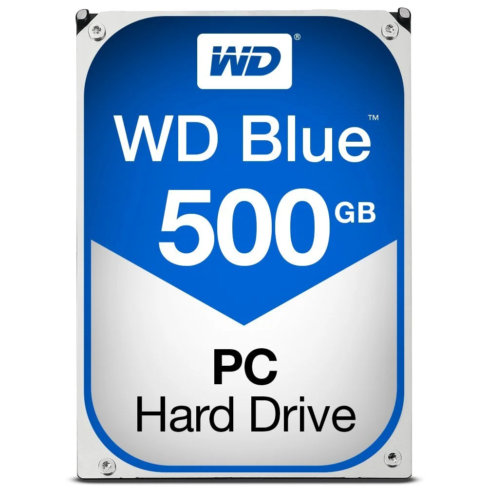 Жесткий диск Western Digital WD Blue 500GB SATA 6 Гбит/с 3.5" 7200 RPM, фото №1