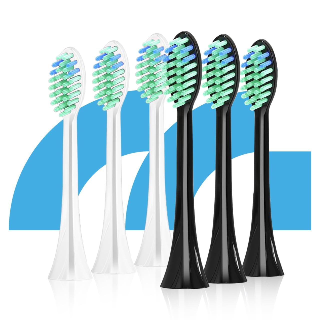 Набір електричних звукових зубних щіток MalTec Sonic 2 шт, 6 режимів, 2 зарядні пристрої, фото №8