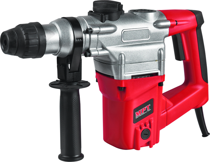 Перфоратор MPT SDS-PLUS 26 мм 1050 Вт 930 об/хв 4500 уд/хв 4.5 Дж 3 режими аксесуари 5 шт кейс MRH2603, фото №1