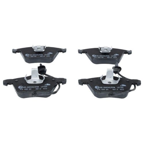 Комплект гальмівних колодок, дискове гальмо ATE ATE Ceramic 13.0470-7201.2 для SEAT VAG, фото №2