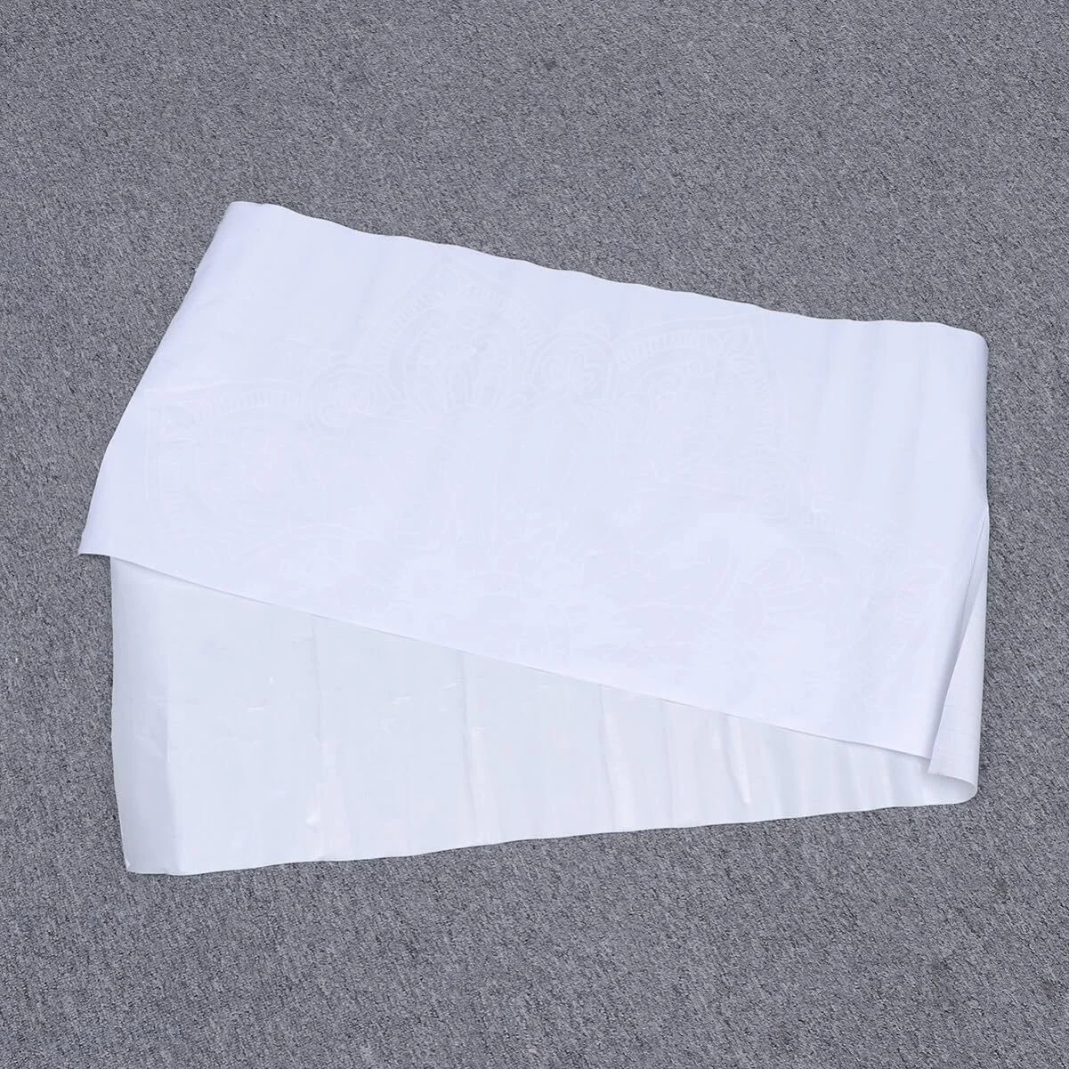 Наклейка на стіну Healeved Mandala Фіолетовий горщик Напівколо Біла 2 шт., фото №7