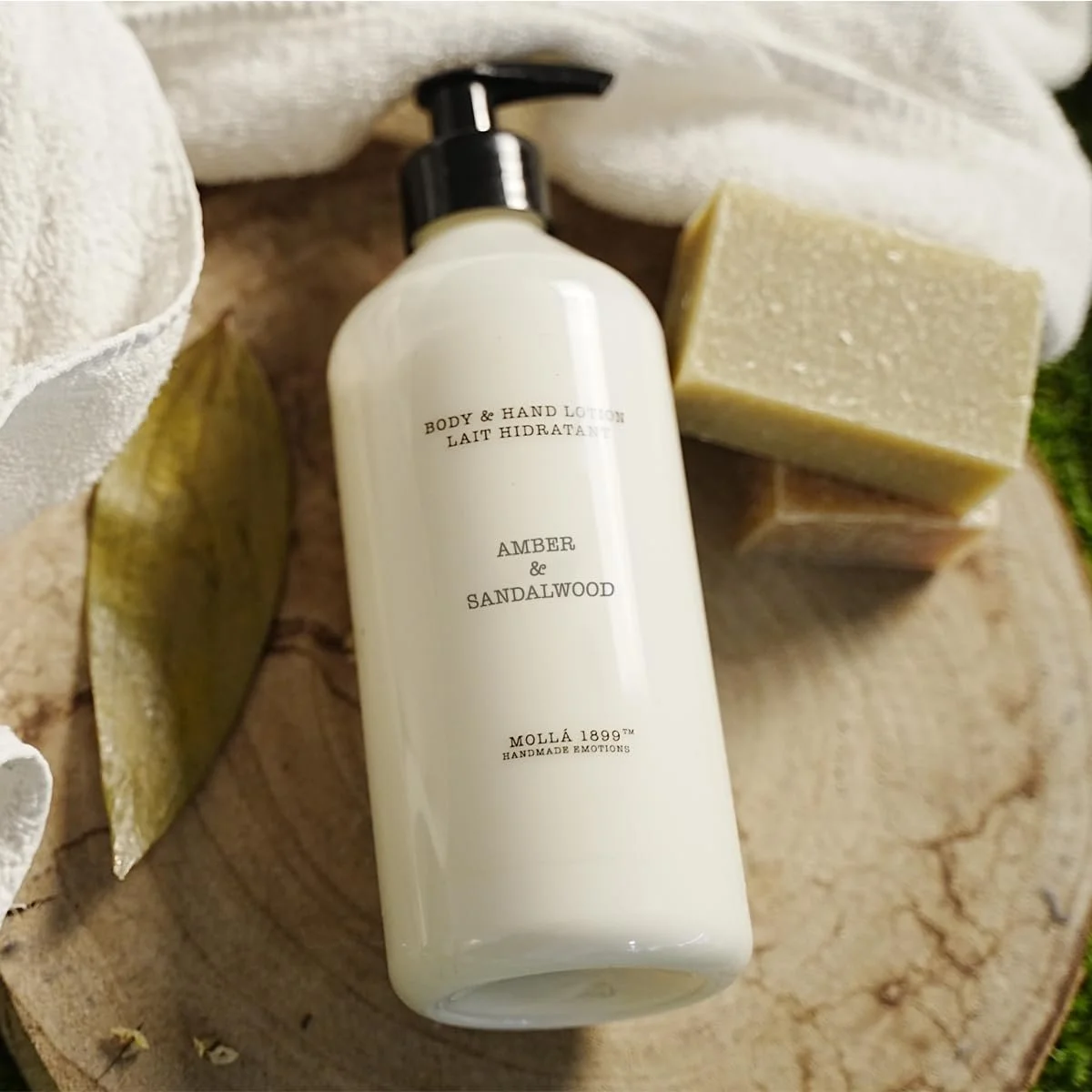 Лосьйон Cereria Molla Aromatherapie Amber & Sandalwood, фото №3