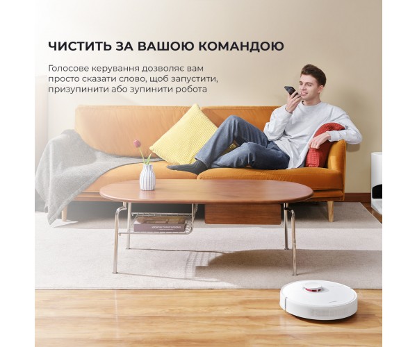 Робот-пилосос з вологим прибиранням Dreame D10 Plus RLS3D, фото №6