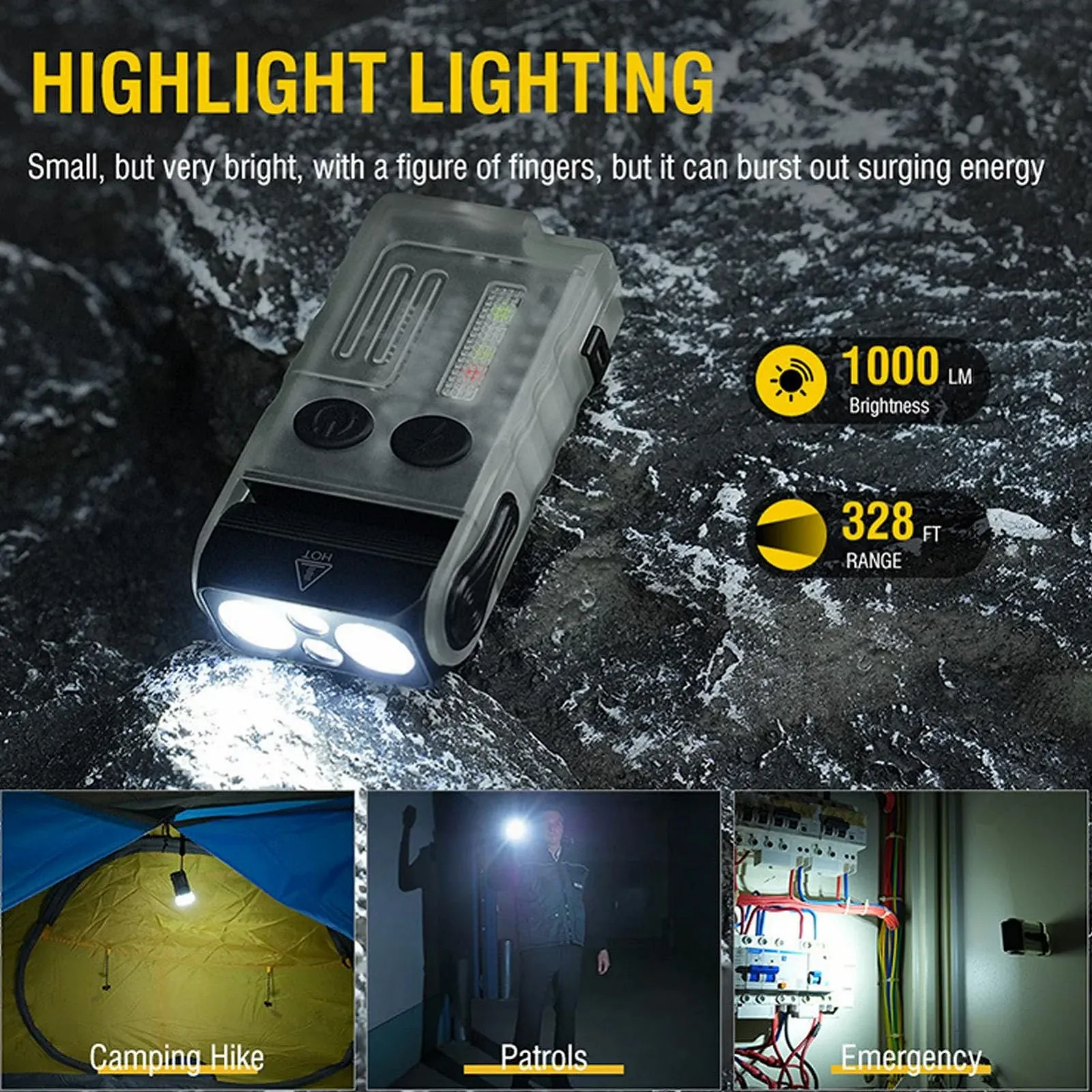 Кишеньковий LED ліхтарик SIXRUN Powerful 180, фото №3 Кишеньковий LED ліхтарик SIXRUN Powerful 180, фото №3