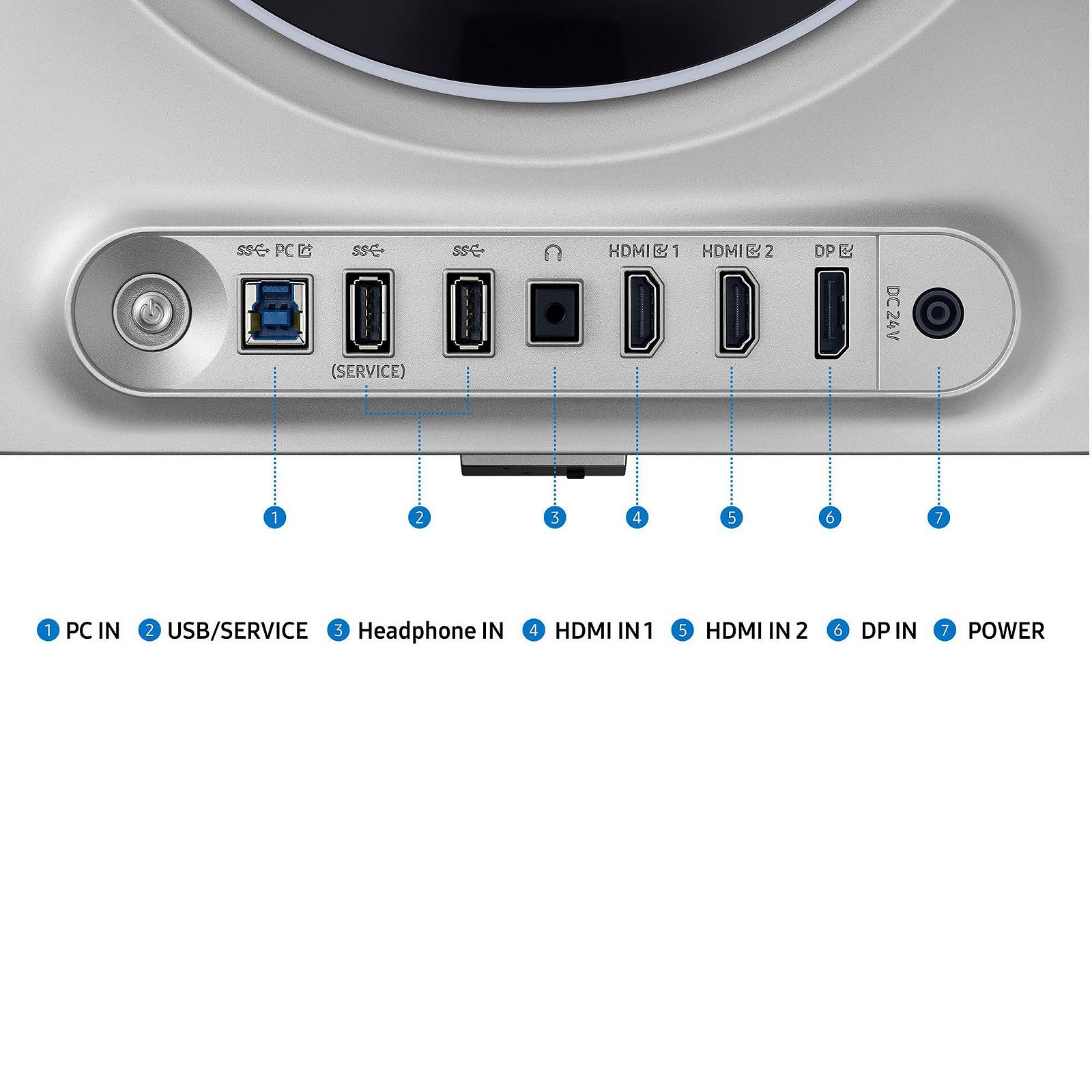 Монітор Samsung Odyssey G60SD Gaming OLED 27 дюймів 2560 x 1440 360 Гц 0.03 мс AMD FreeSync Premium Pro, фото №4