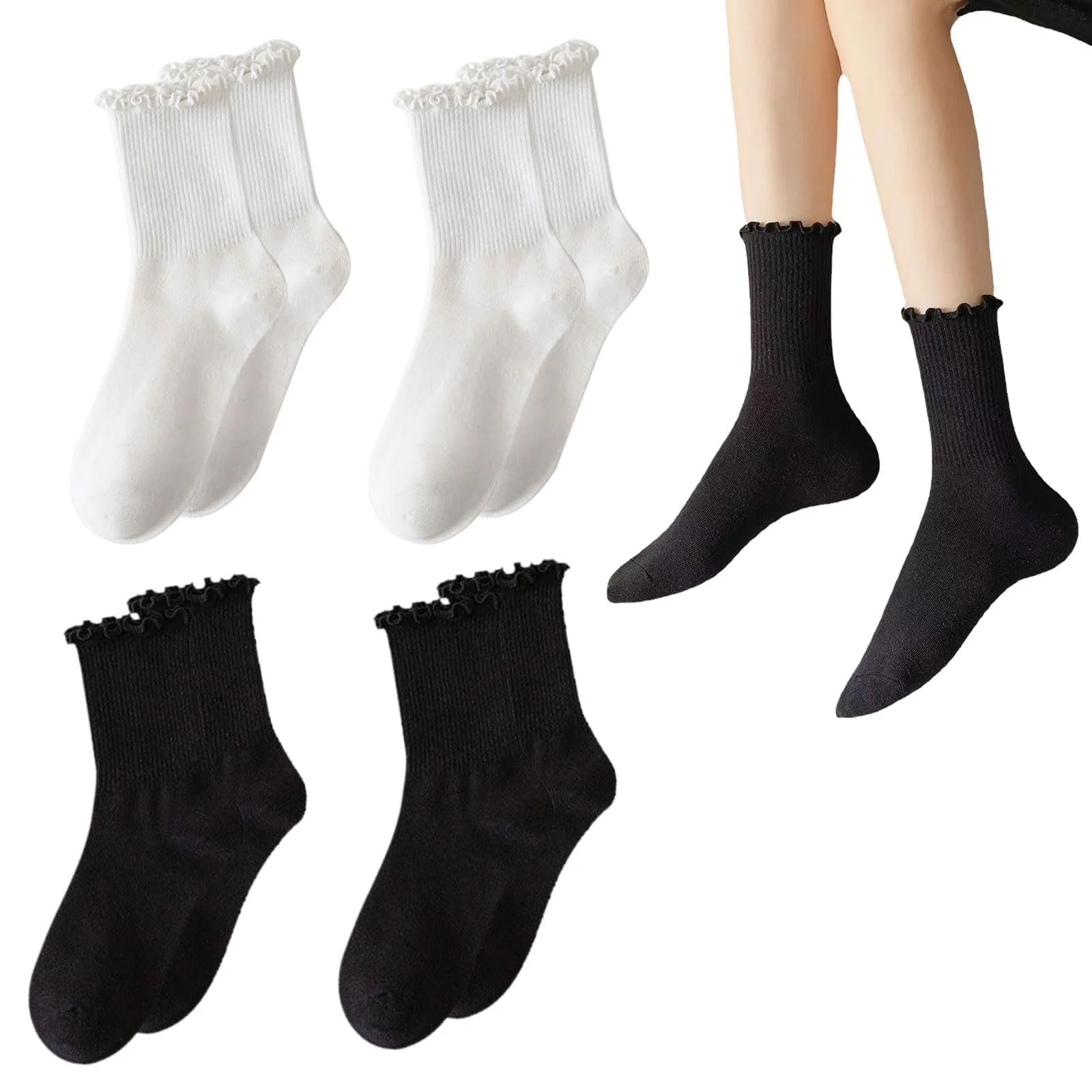 Шкарпетки щиколотки 4 пари, фото №1 Шкарпетки щиколотки 4 пари, фото №1