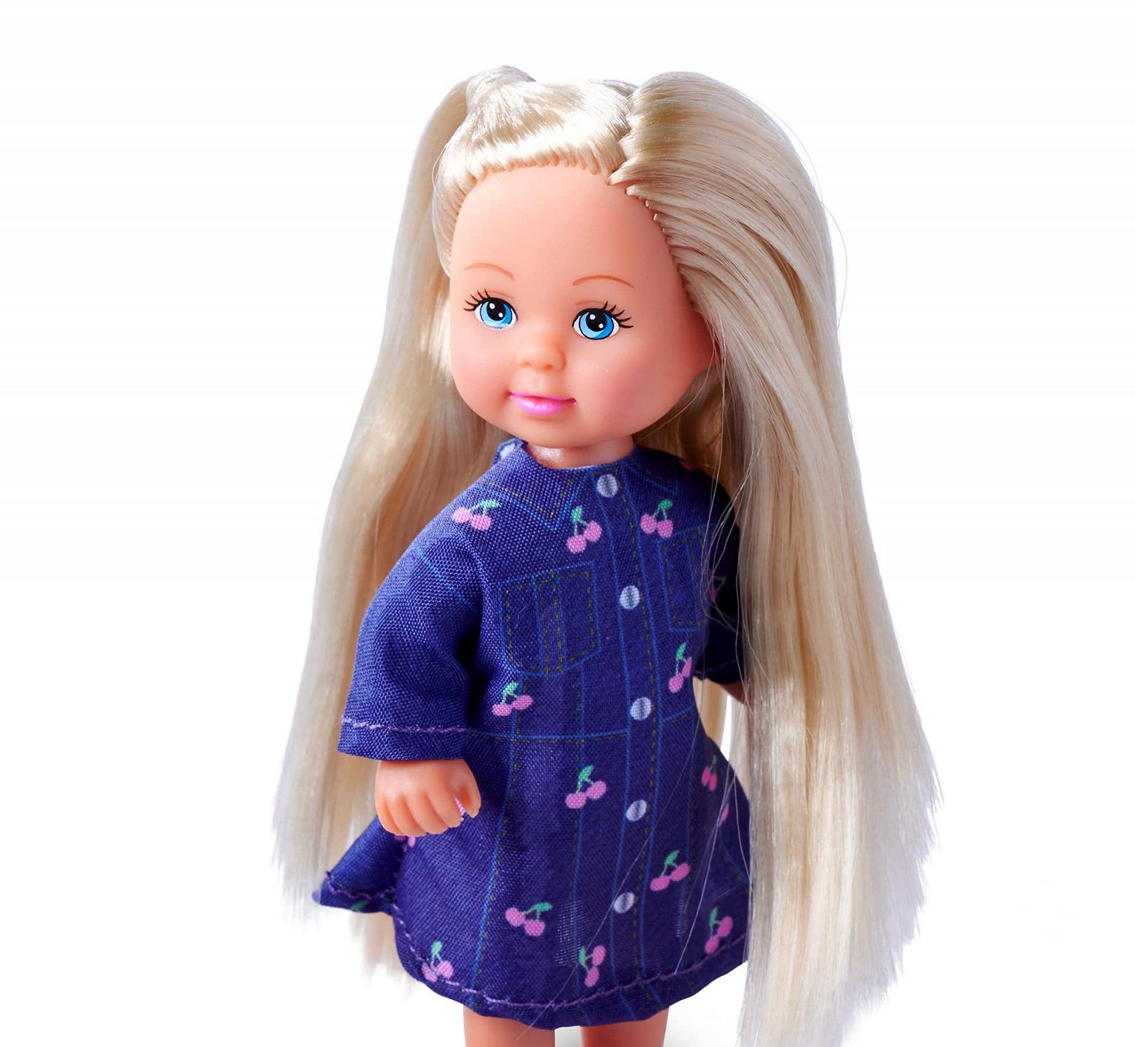 Лялька Evi Love Simba з двома морськими свинками, будиночком, пляшкою для пиття та морквою, 12 см, фото №3