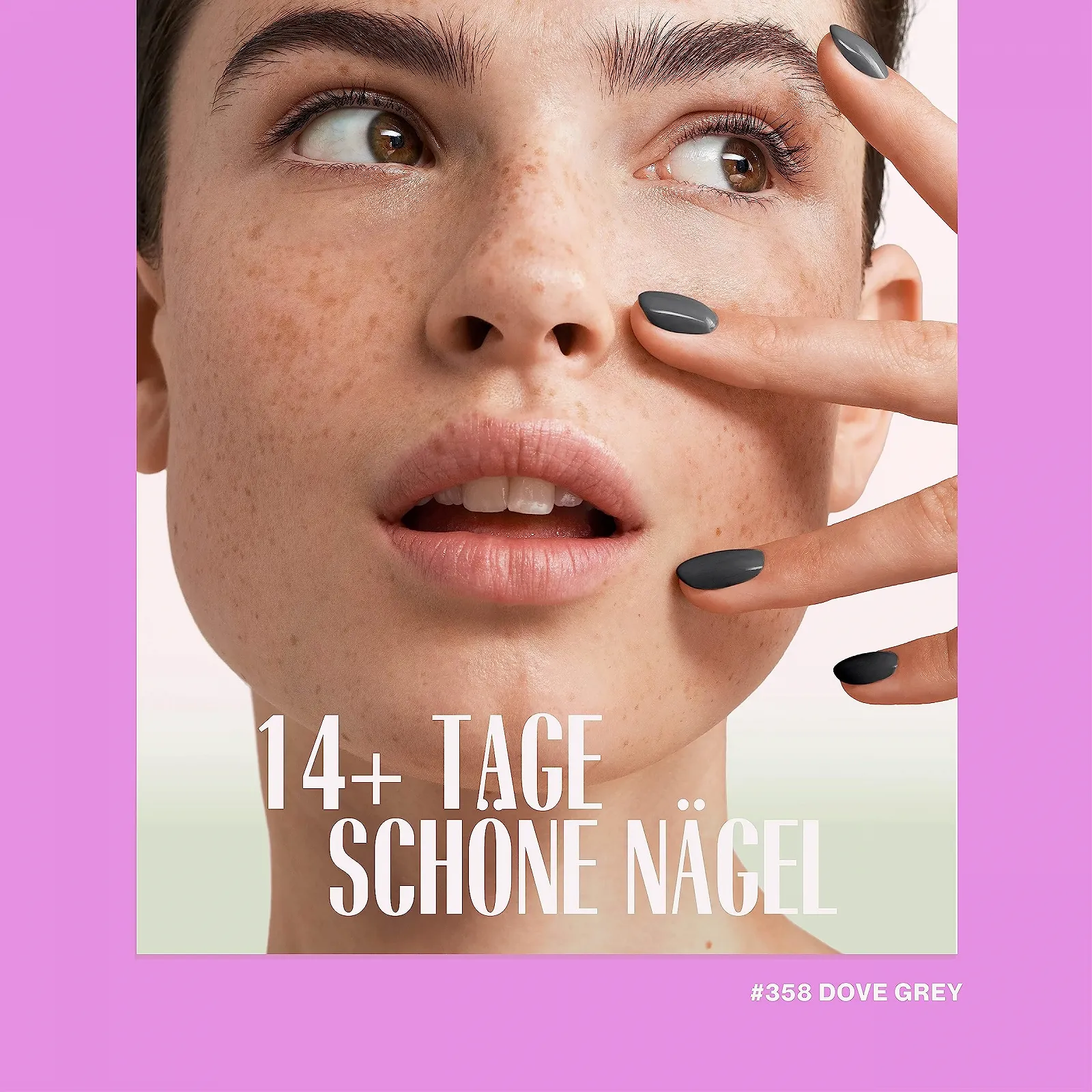 Гель-лак Pink Gellac 358 Dove Grey Серый, 15 мл, фото №4 Гель-лак Pink Gellac 358 Dove Grey Серый, 15 мл, фото №4