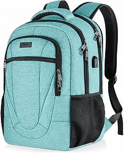 Рюкзак для ноутбука BIKROD 17.3" Водонепроникний з USB портом Чорний - Фото 1