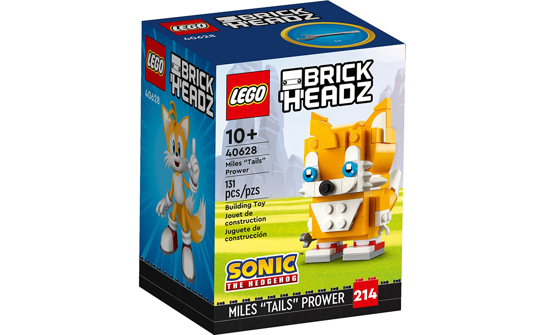 Детский конструктор LEGO Brick Headz Майлз «Тейлз» Прауэр (40628), фото №1