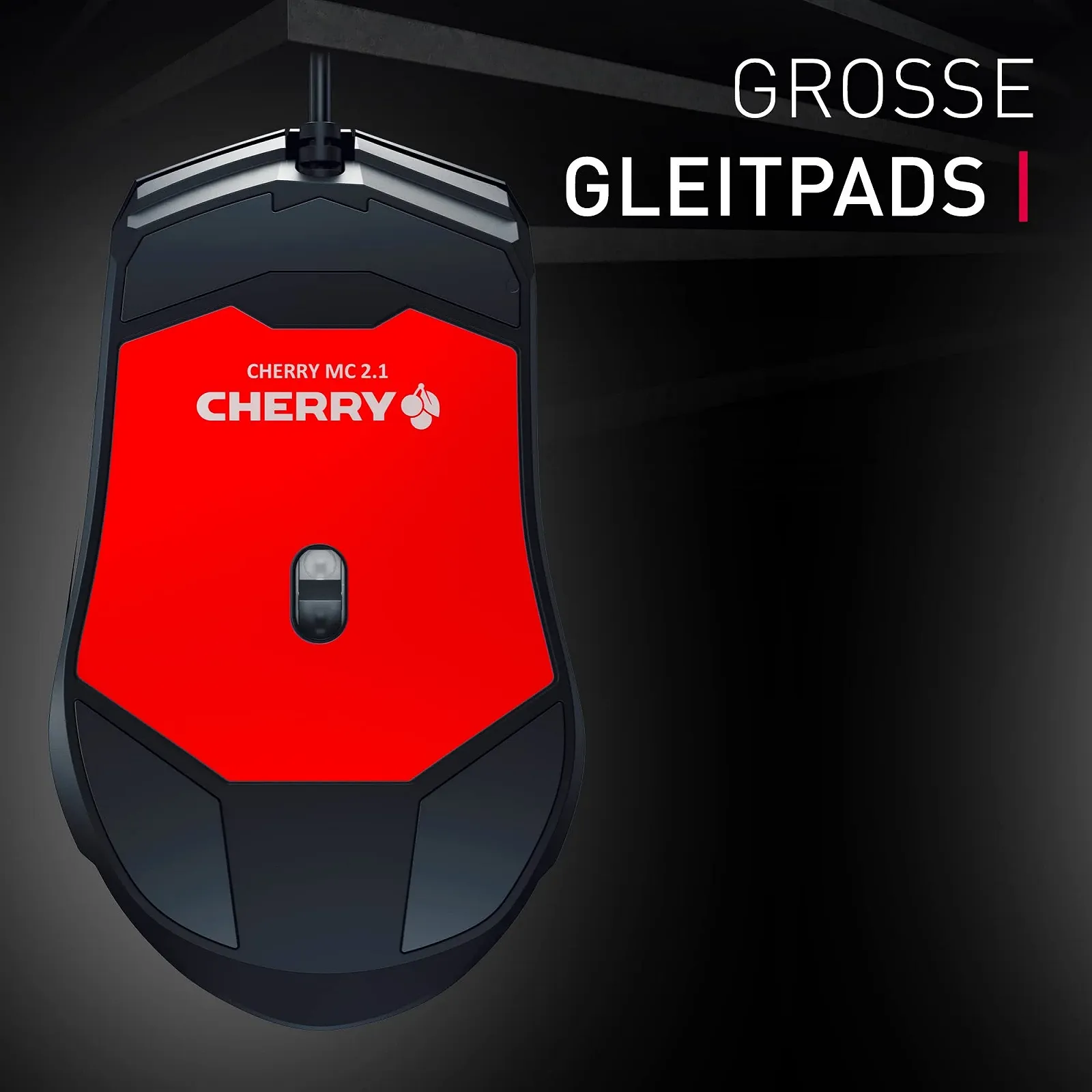 Мышь проводная игровая CHERRY MC 2.1 Сенсор Pixart до 5000 dpi, программируемые кнопки, RGB подсветка, встроенная память, черная, фото №7 Мышь проводная игровая CHERRY MC 2.1 Сенсор Pixart до 5000 dpi, программируемые кнопки, RGB подсветка, встроенная память, черная, фото №7