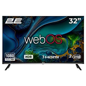 Телевізор 32" 2E LED FHD 60Hz Smart WebOS Black (2E-32A07KW) - Фото 1