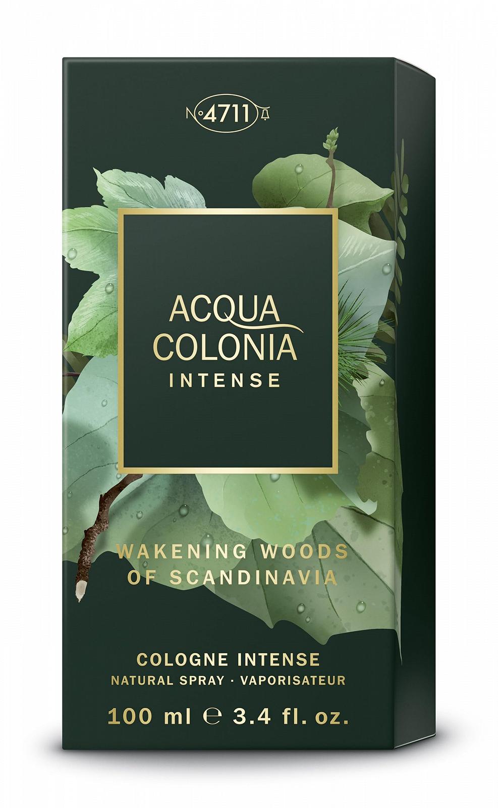 Одеколон 4711 Acqua Colonia Intense Wakening Woods of Scandinavia Aromatic Woody, 100 мл (Natural Spray), фото №4