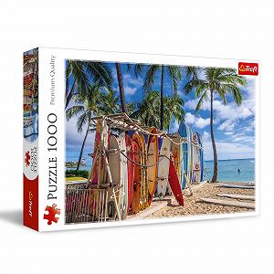 Пазл Trefl Пляж Вайкікі, Гаваї 1000 елементів - Фото 1