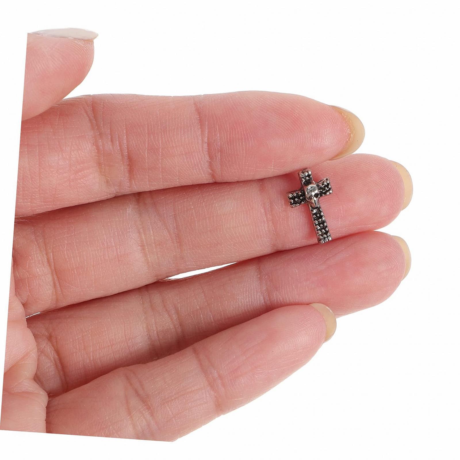 Подвеска для ногтей 3D Хэллоуин, набор 30 шт, сплав, фото №5