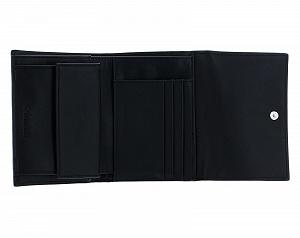 Гаманець Calvin Klein CK Elevated Trifold MD Saffiano CK Black synthetic.ua - Фото 1