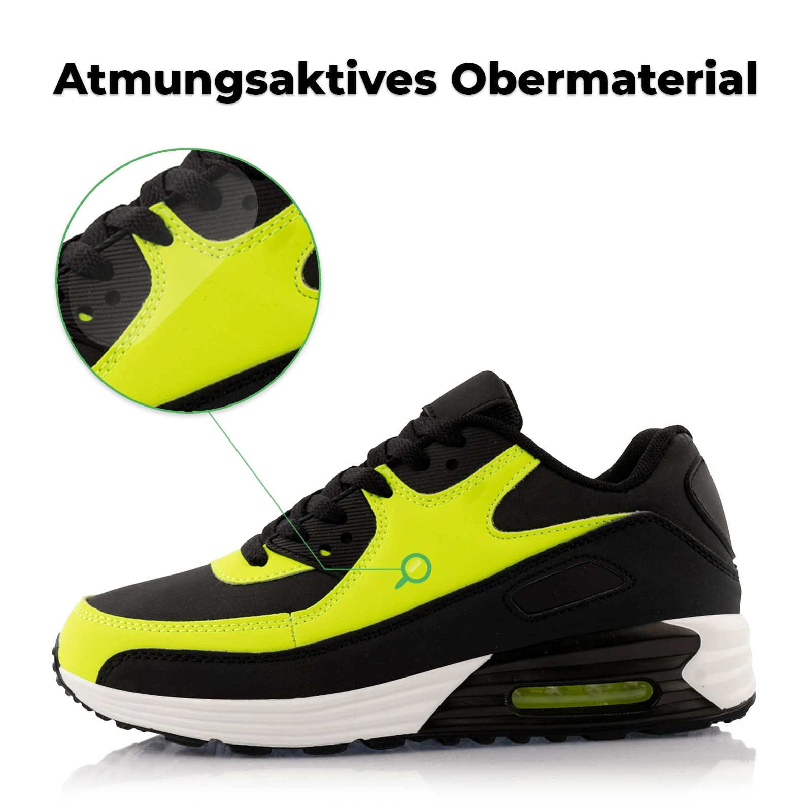 Кроссовки Fusskleidung® Unisex, С амортизацией, Легкие кроссовки для бега, фото №2