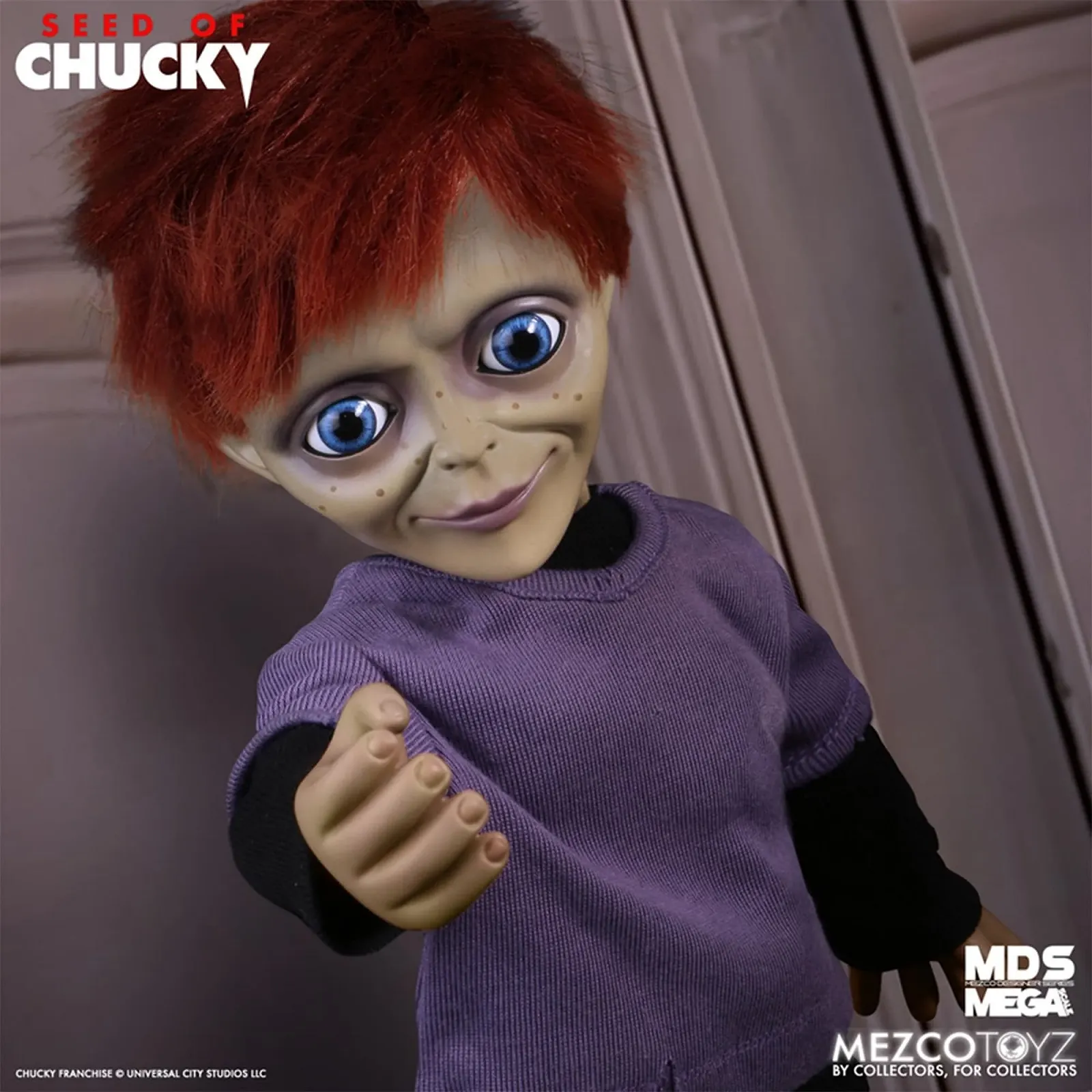 Говоряча фігурка Mezco Toyz MDS Mega Scale Chucky Glen 38 см, фото №5