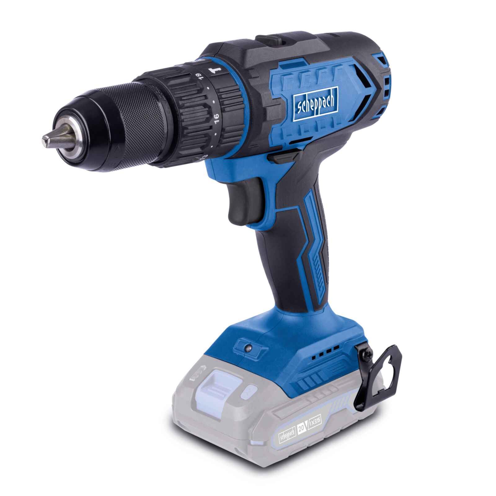 Дрель-шуруповерт Scheppach IXES C-CD45-X 45Nm 20V без батареи и зарядного устройства, фото №1 Дрель-шуруповерт Scheppach IXES C-CD45-X 45Nm 20V без батареи и зарядного устройства, фото №1