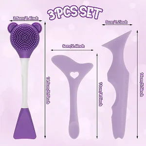 Инструмент для макияжа WLLHYF 3 шт. трафареты для подводки силиконовые synthetic.ua - Фото 1