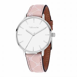 Часы Tamaris Logomania Серебристый / Розовый Ремешок synthetic.ua - Фото 1