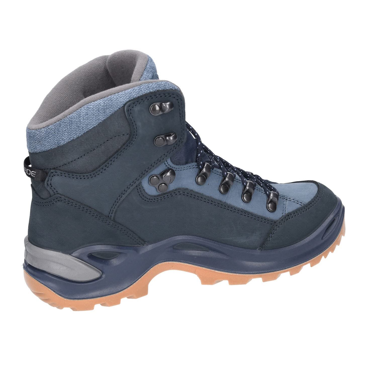 Черевики Женские Lowa Renegade Warm GTX Mid Navy Ice Blue, фото №4
