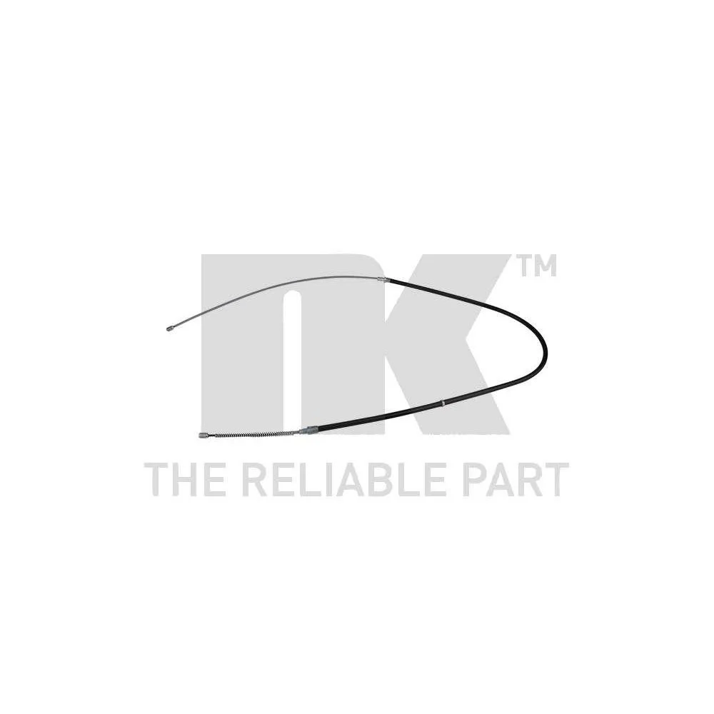 Трос стоянкового гальма NK 904313 для SKODA задній лівий, задній правий, фото №1