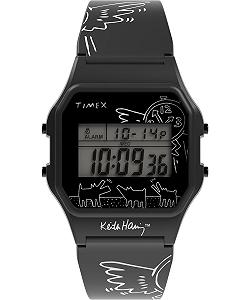 Годинник Timex Digital T80 x Keith Haring, чорний - Фото 1