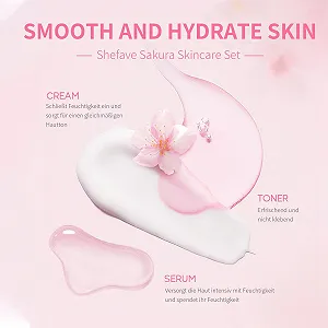 Набір для догляду за обличчям Sakura для жінок - Фото 1