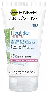 Купить Гель для умывания Garnier Нежное очищение для чувствительной кожи, против загрязнений, без мыла, с цинком и гамамелисом, для чувствительной кожи, 150 мл - Фото 1 Гель для умывания Garnier Нежное очищение для чувствительной кожи, против загрязнений, без мыла, с цинком и гамамелисом, для чувствительной кожи, 150 мл - Фото 1