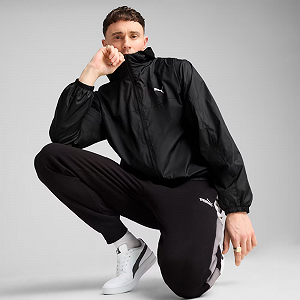 Вітровка Ess Regular Windbreaker 68462501 Puma Чорний M - Фото 1