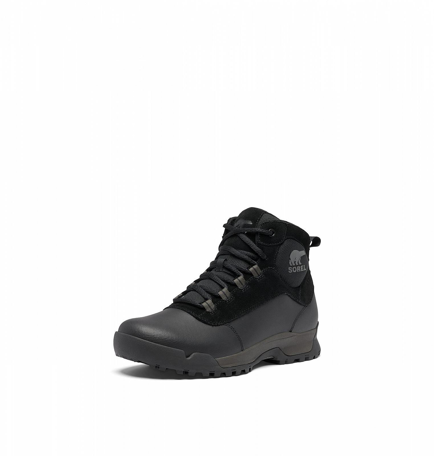 Черевики SOREL Buxton Lite Lace WP чоловічі, низькі, чорні, фото №1