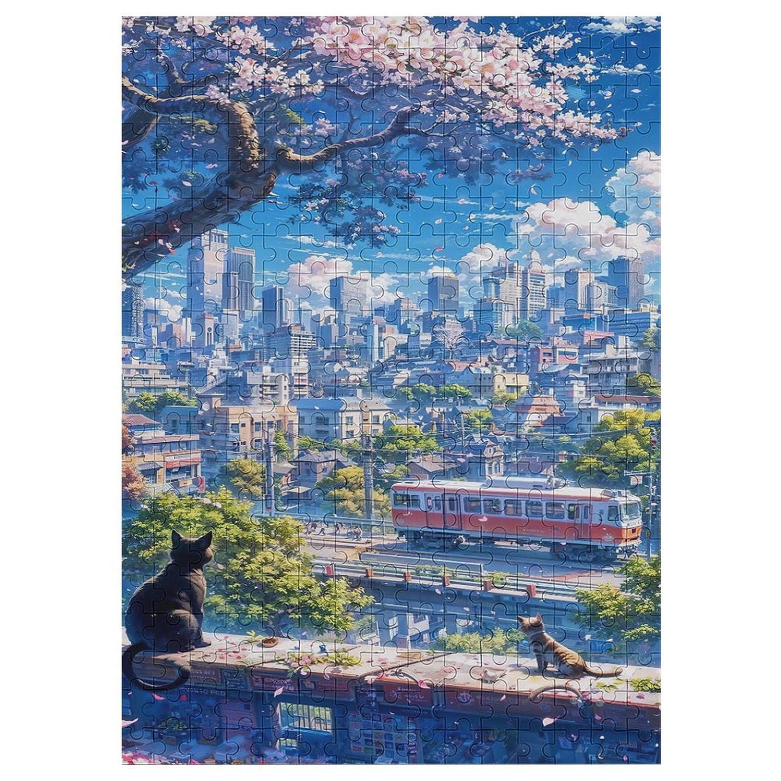 Пазл Wooden Board Puzzle Japanese Style 300 деталей 42 x 30 см, фото №1