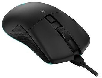 Комбінована миша DeepCool MG510 / Радіоканал / 19000 DPI / 6 кнопок / RGB підсвітка / Чорна, фото №3