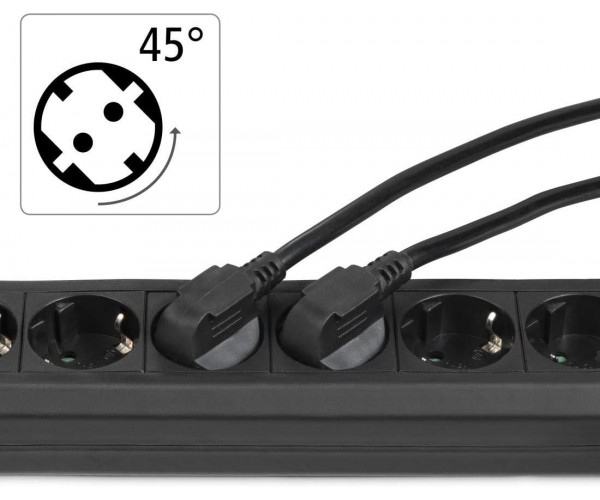 HAMA Фільтр-подовжувач мережевий 6хТип F 3х1.5мм2, 16А 5м чорний, фото №5 HAMA Фільтр-подовжувач мережевий 6хТип F 3х1.5мм2, 16А 5м чорний, фото №5