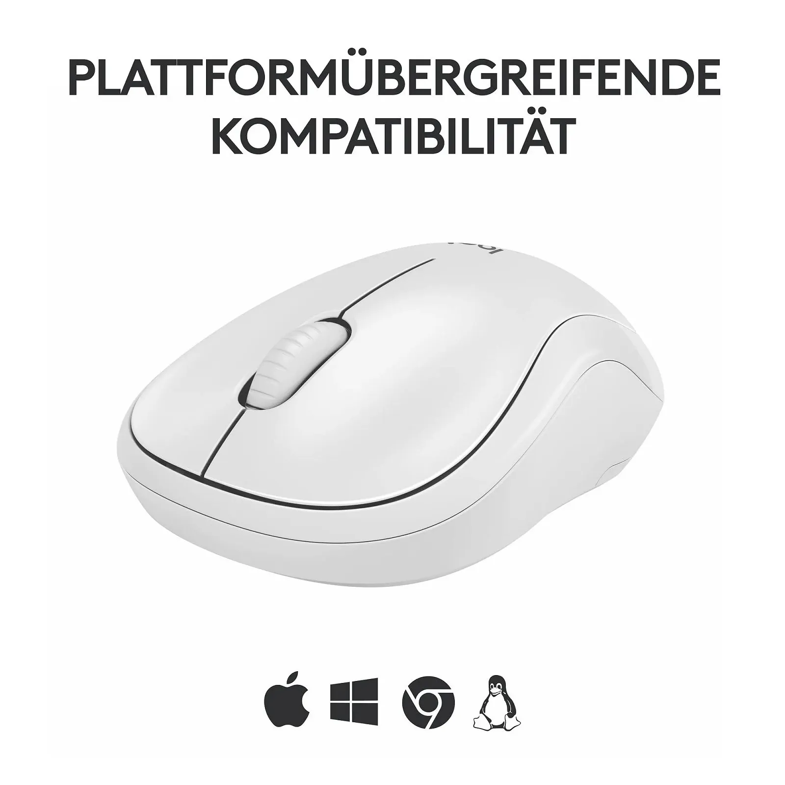 Мышь Bluetooth Logitech M240 Silent Белая, фото №6 Мышь Bluetooth Logitech M240 Silent Белая, фото №6