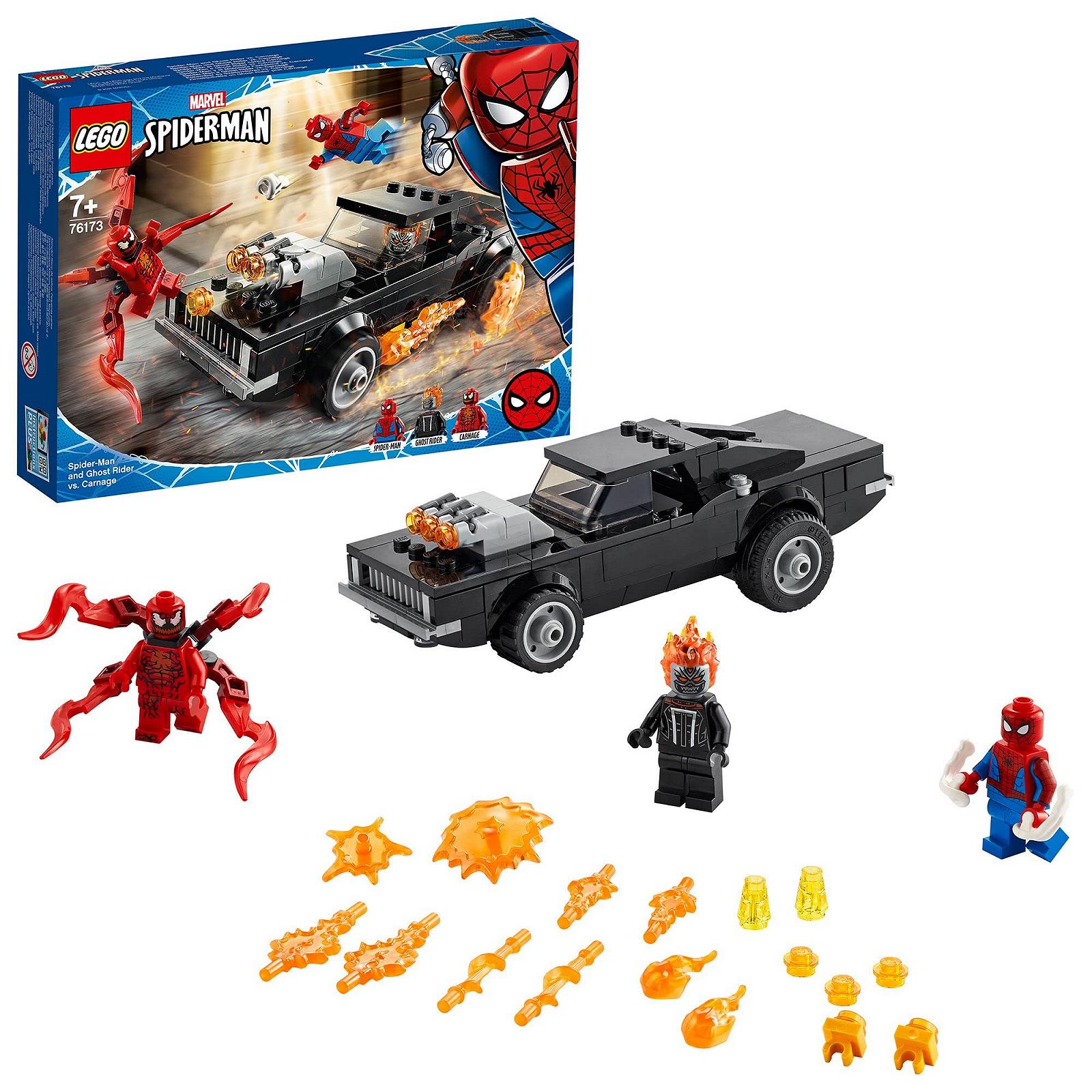 Конструктор LEGO 76173 Marvel Spider-Man і Примарний Вершник проти Карнажа, фото №1