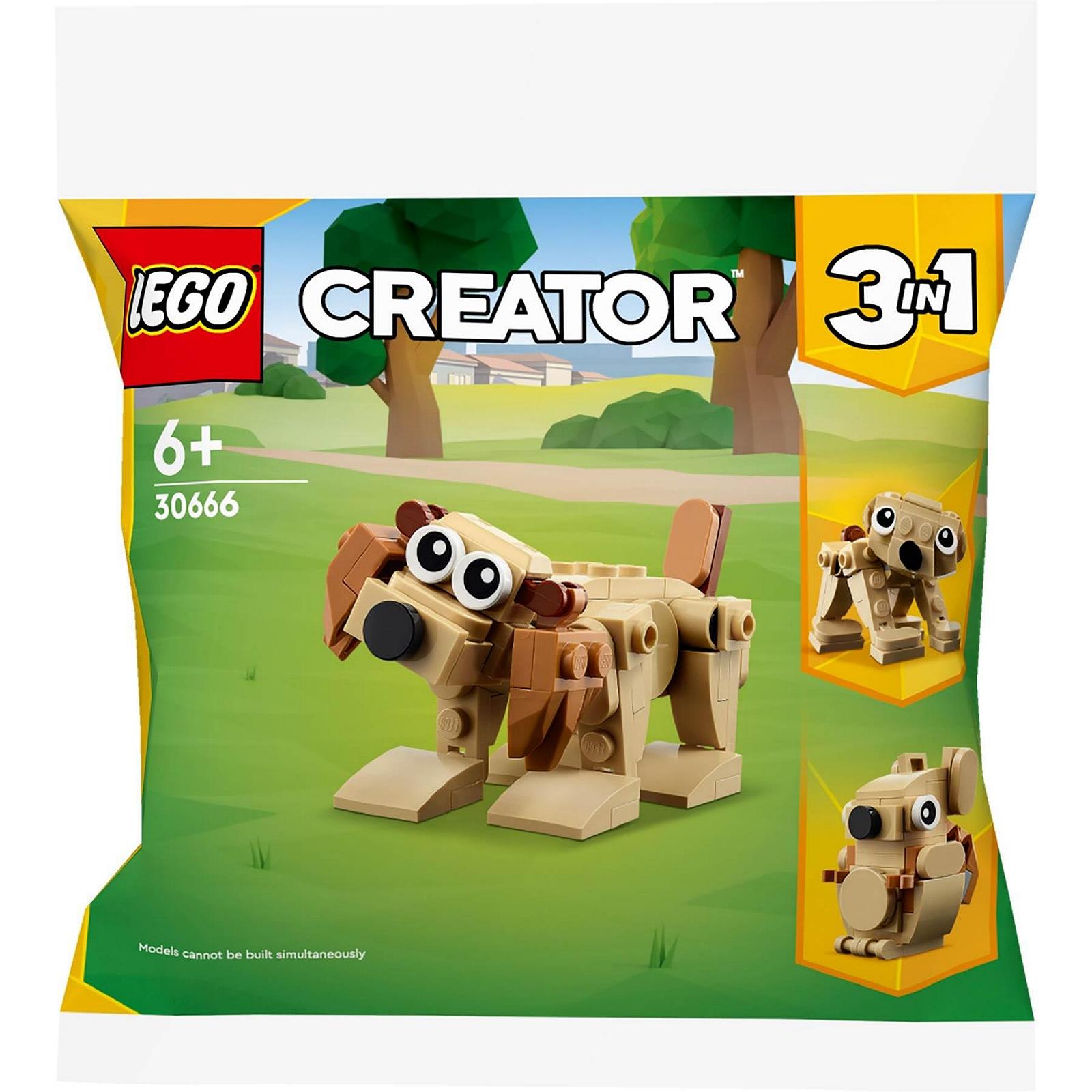 Конструктор Lego Creator 30666 Подарочные животные 3-в-1 Полиэтиленовый пакет Набор, фото №1