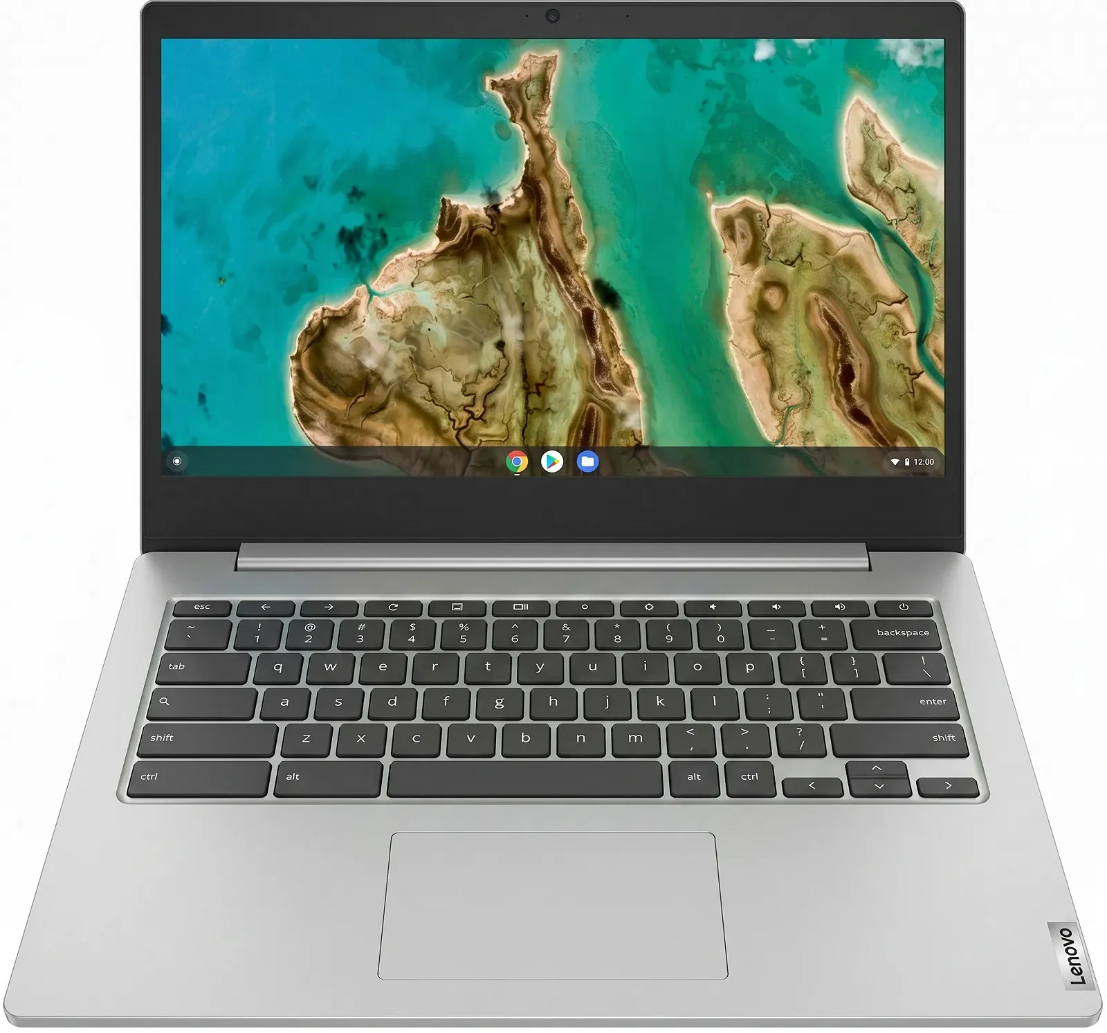 Ноутбук 14" Lenovo IdeaPad 3 CB 14IGL05 Intel Celeron N4020 RAM 8GB eMMC 64GB 10год батарея Chrome OS (UKR), фото №1