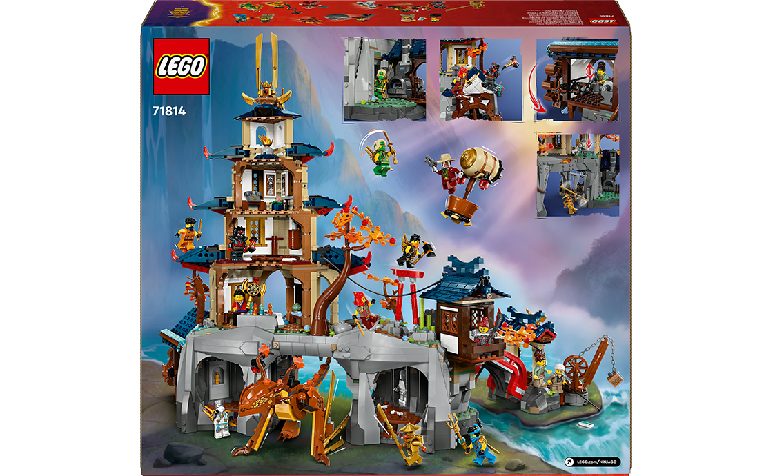 Конструктор Лего LEGO NINJAGO Турнир в городе Храмов (71814), фото №5