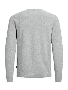 Джемпер з V-подібним вирізом JACK & JONES Чоловічий в'язаний synthetic.ua - Фото 1