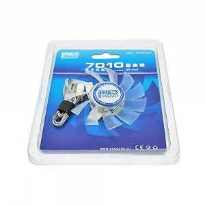 Кулер для відеокарти Pccooler 7010№2 ATI/NVIDIA 3-pin, RPM 3200±10%, BOX - Фото 1
