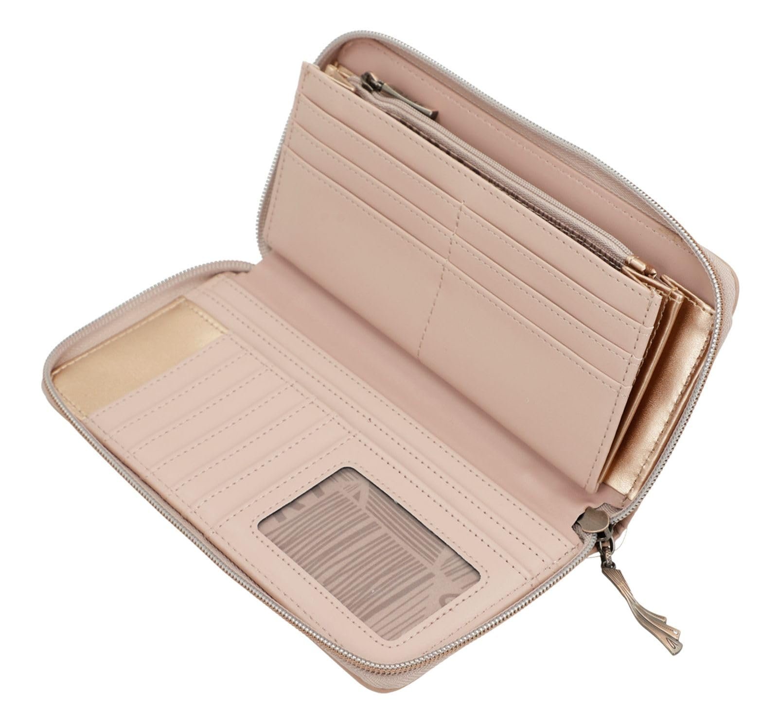Кошелек Anekke Hollywood Studio RFID XL Nude, бежевый, RFID кошелек, фото №2