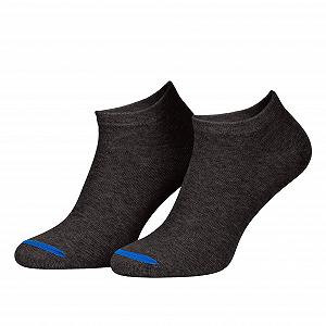 Носки Спортивные Хлопковые Бесшовные с Сортировочным Устройством Черный Серый Белый Неоновые Детали Короткие Унисекс synthetic.ua - Фото 1