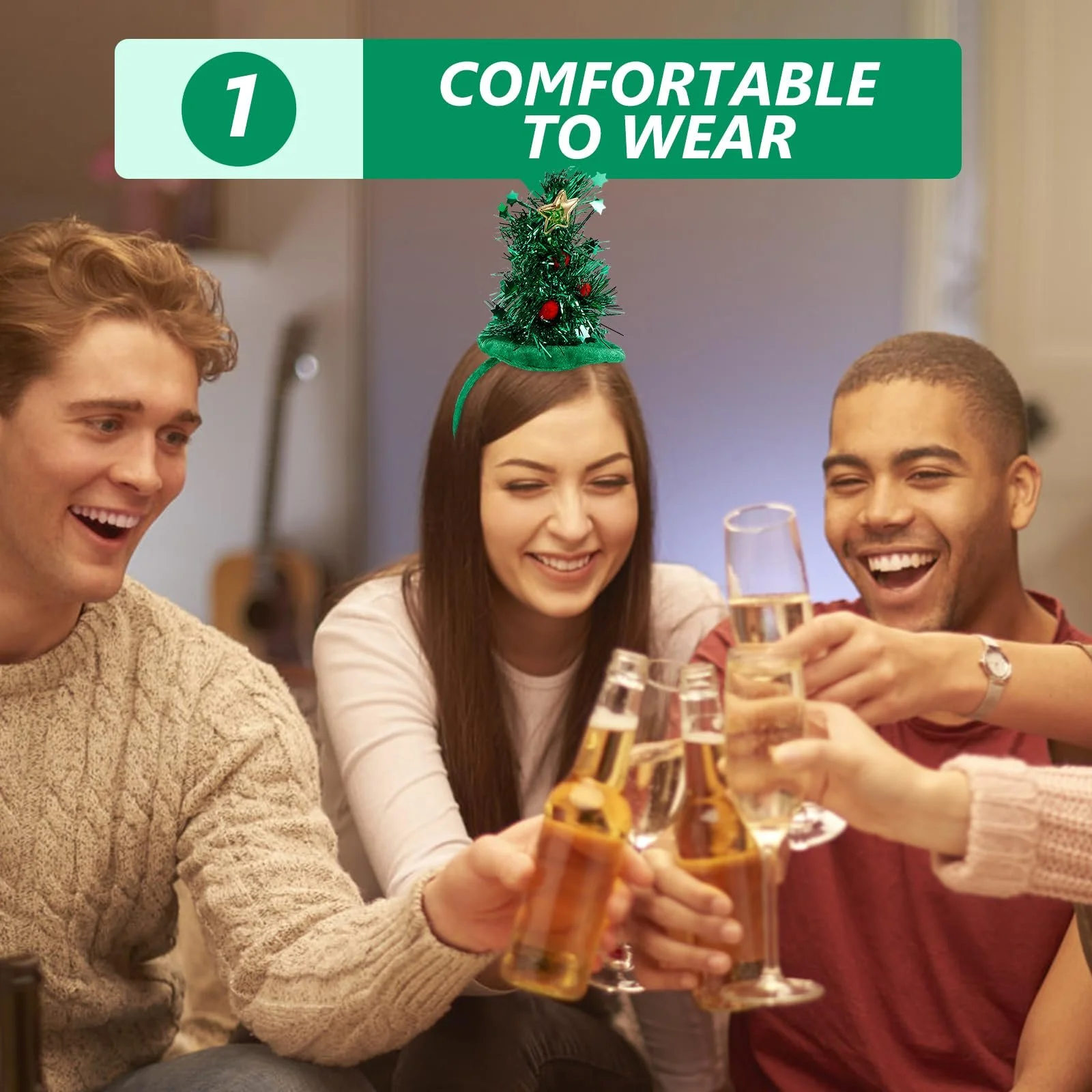 Обруч Рождественская елка MAGICLULU (2 шт.), фото №8