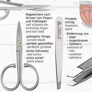 Набір для манікюру та педикюру 3 Swords Nostalgie 3 предмети у чохлі з натуральної шкіри Black ціна на synthetic.ua - Фото 1 Набір для манікюру та педикюру 3 Swords Nostalgie 3 предмети у чохлі з натуральної шкіри Black synthetic.ua - Фото 1