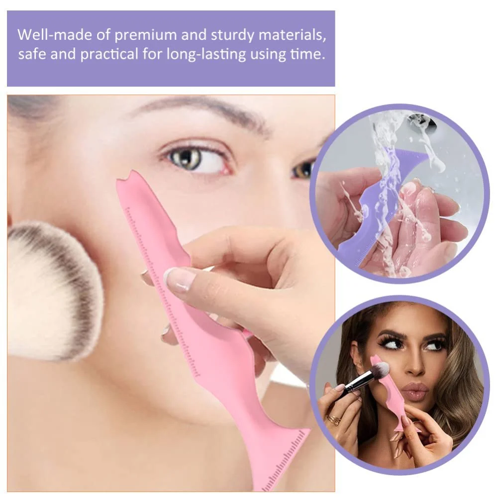 Кисти для подводки глаз Beaupretty, 2 силиконовых трафарета, фото №7 Кисти для подводки глаз Beaupretty, 2 силиконовых трафарета, фото №7