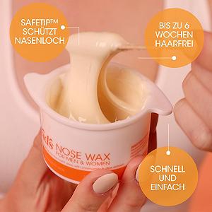 Набор для депиляции воском Nad's Nose Hair Wax для носа synthetic.ua - Фото 1